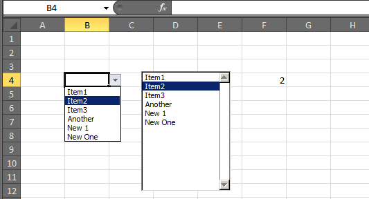 Excel Dynamic Drop-Downs that grow with you