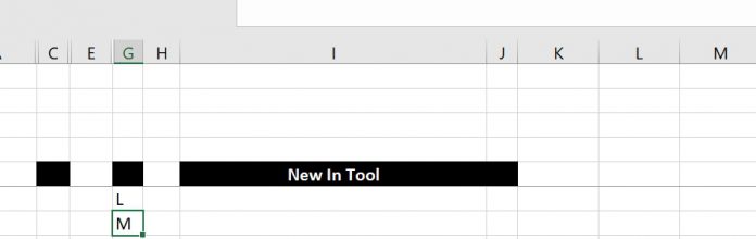 Get column name (columnname as A,B,C, etc) as input inside cell